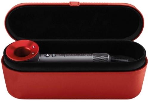 Фен Dyson Supersonic HD01 в красном чехле